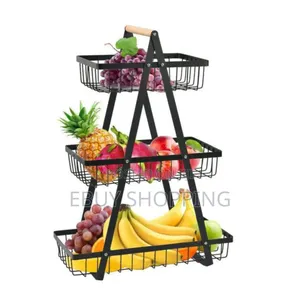 Photo - Durable Iron 3-Level Pantry Organizer Basket