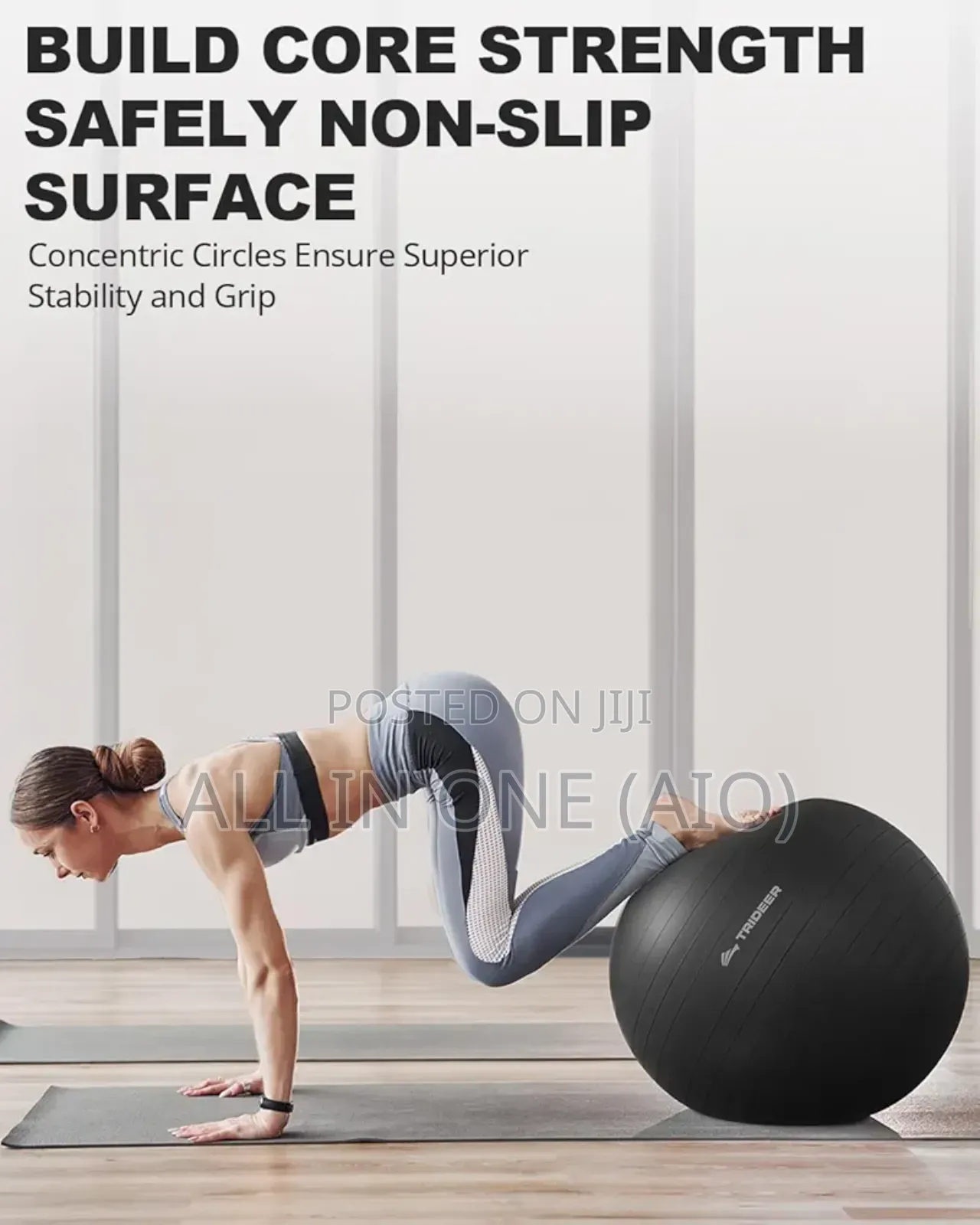 Original Gym Ball / Yoga Ball Set 65 Cm Blue Or Purple