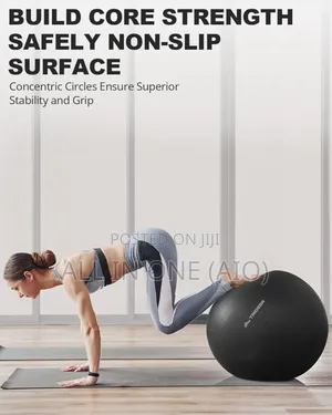 Original Gym Ball / Yoga Ball Set 65 Cm Blue Or Purple