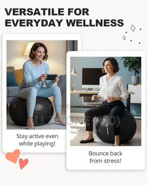 Original Gym Ball / Yoga Ball Set 65 Cm Blue Or Purple