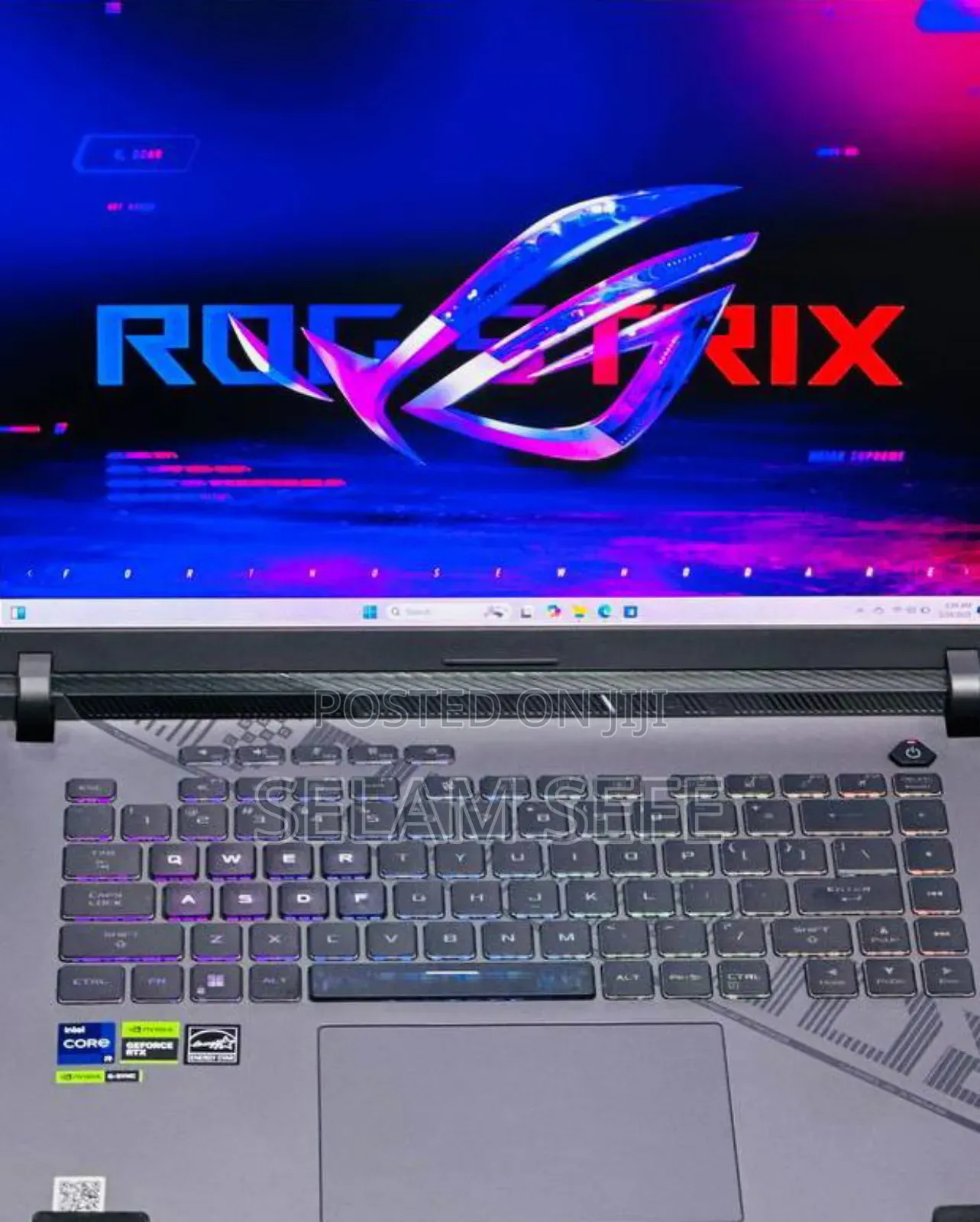 New Laptop Asus ROG Strix G16 G614 16GB Intel Core I9 SSD 1T
