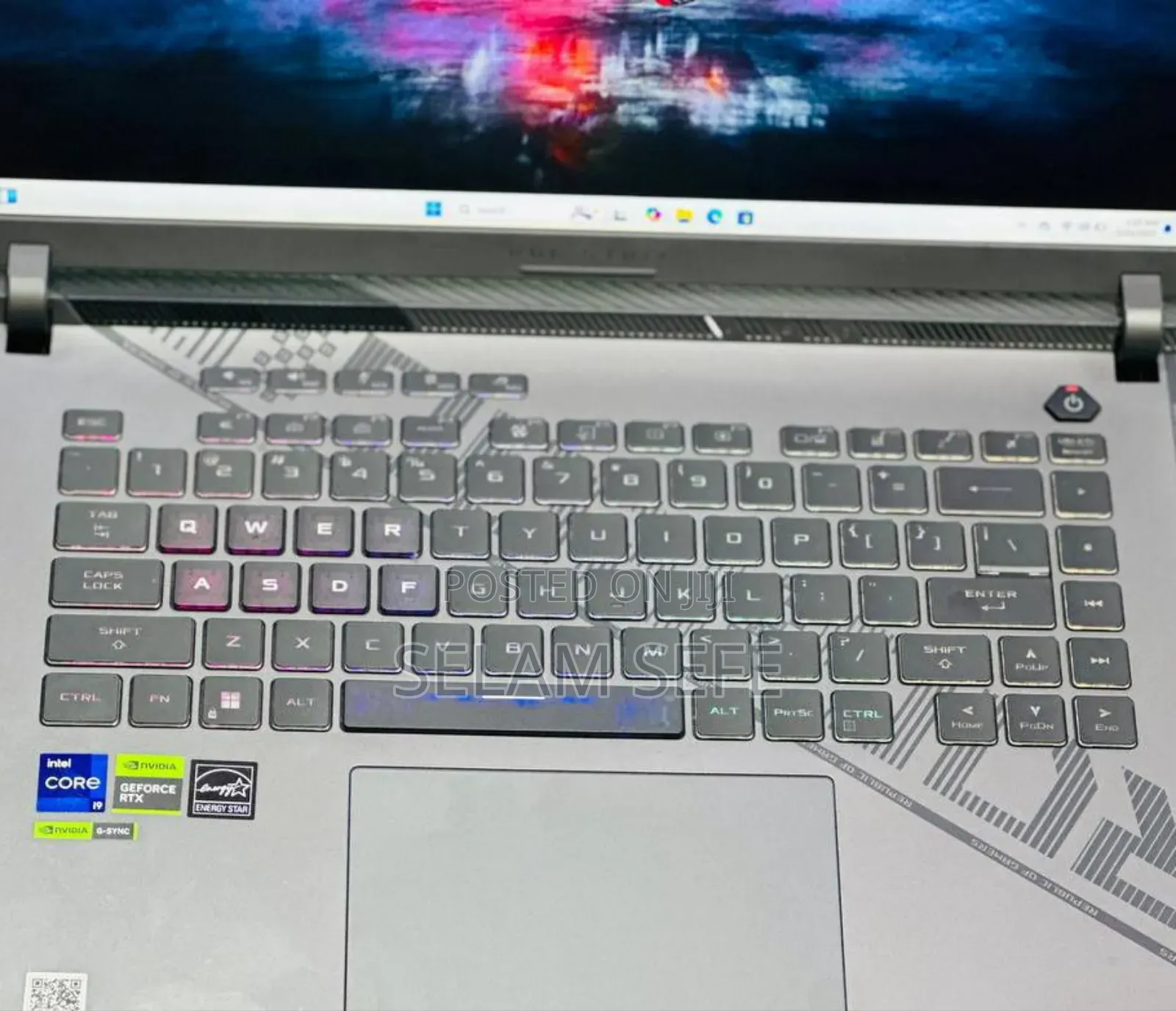 New Laptop Asus ROG Strix G16 G614 16GB Intel Core I9 SSD 1T