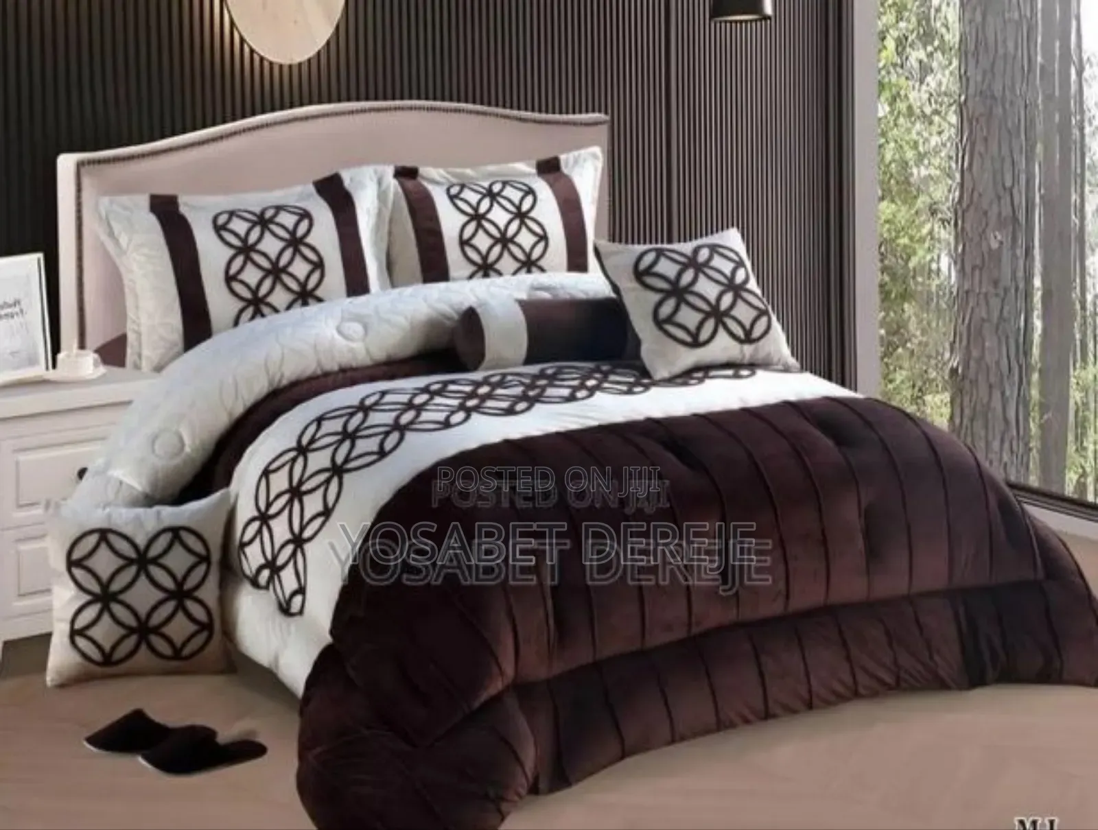 ኮምፈርት ከዱባይ ይዘንላቹ መጥተናል Quality 10pcs/Setcomforter Set