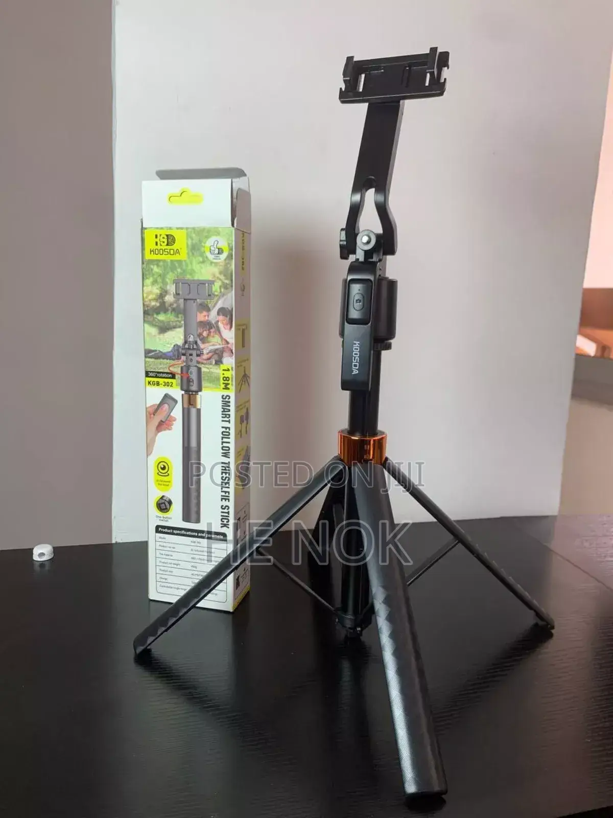 Smart Follow Selfie Stick 360 Rotation 1.8m Built in Ai Chip