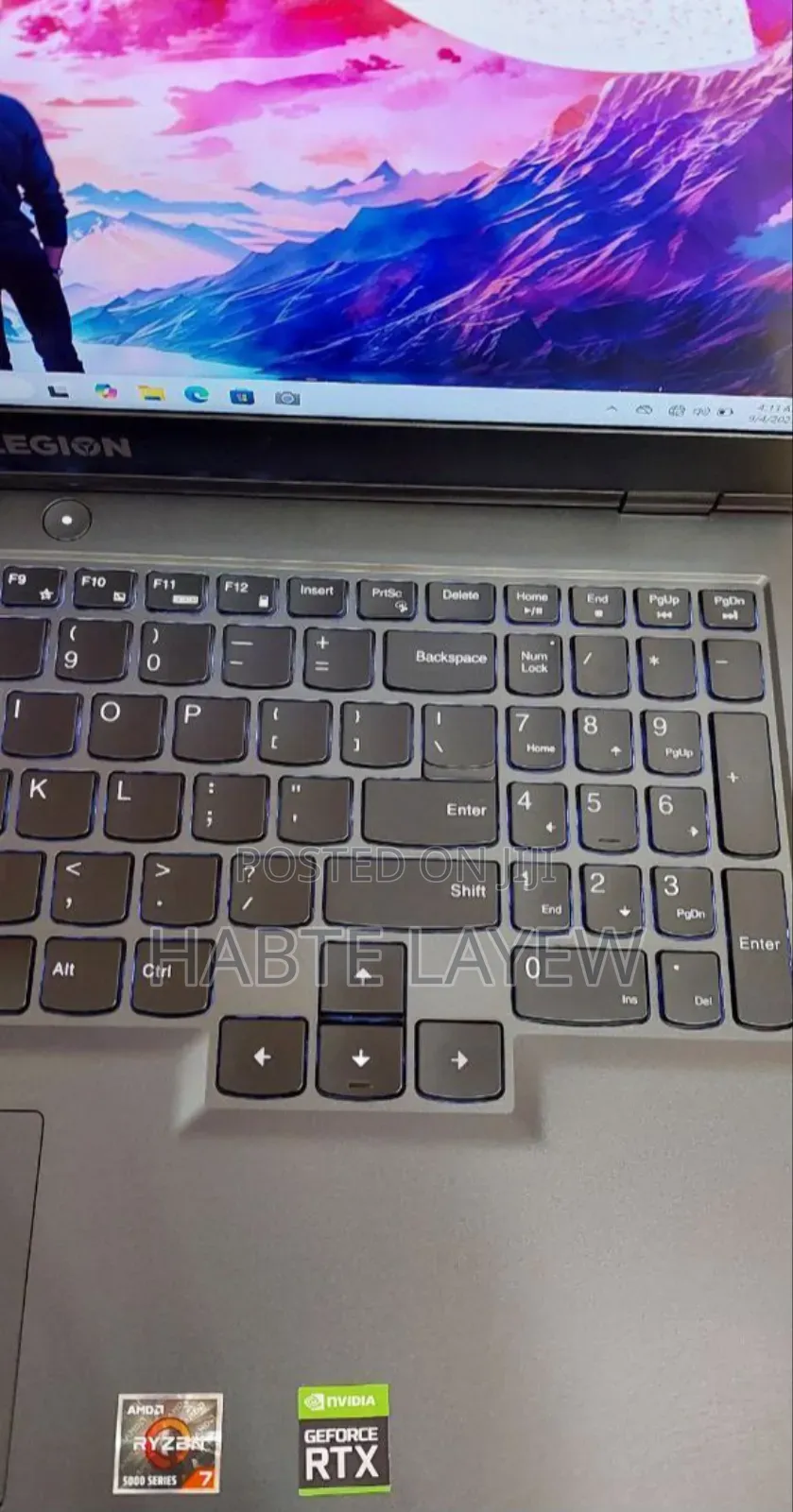 New Laptop Lenovo Legion 5 16GB AMD Ryzen 7 SSD 512GB