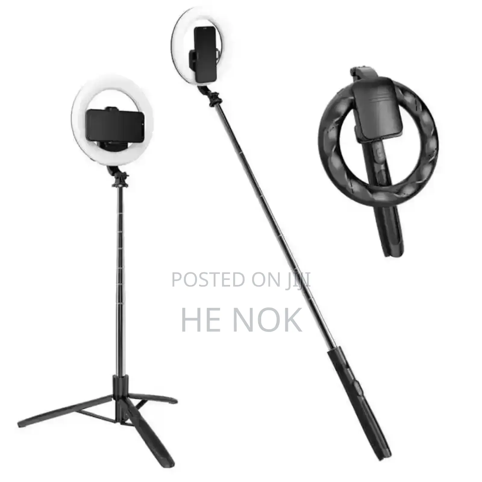 Selfie Stick Tripod With Fill Light Koosda Krl-tr18