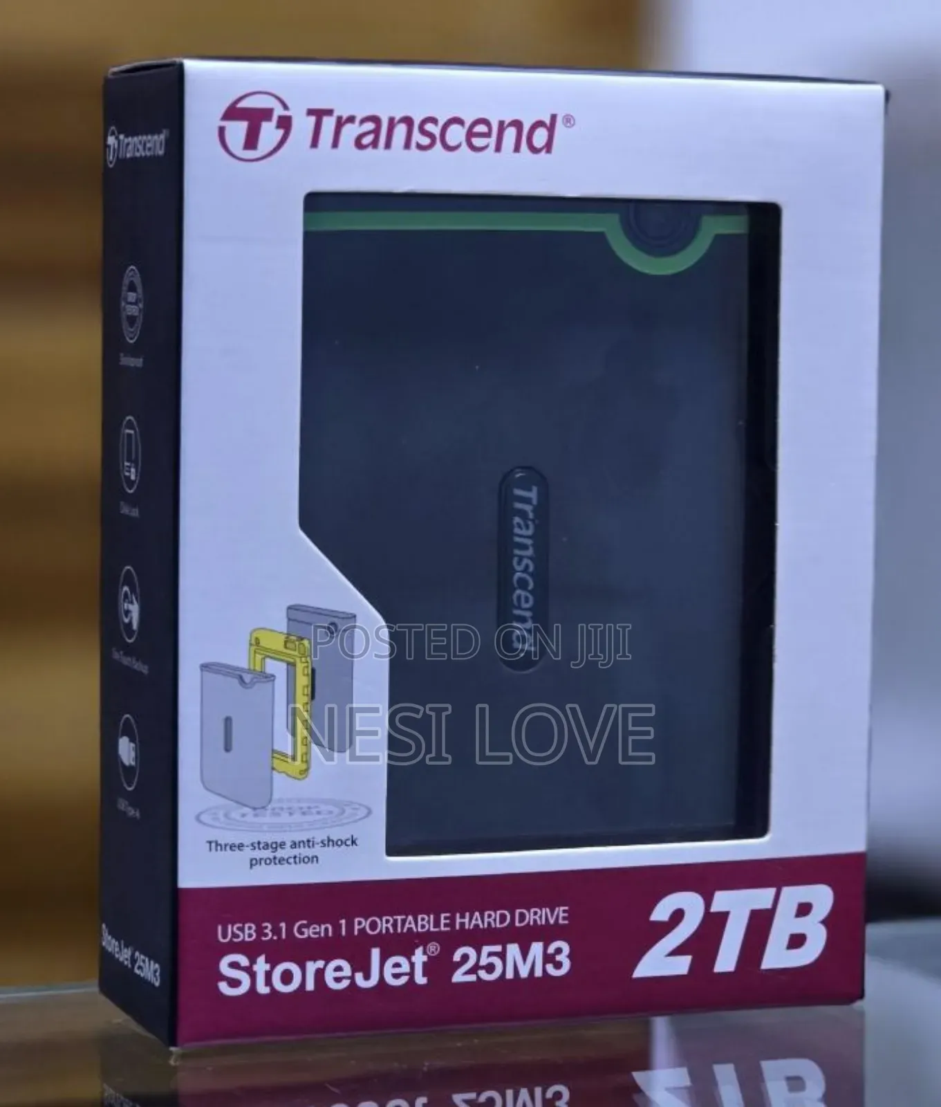 2tb Transcend External Hard Disk Storage