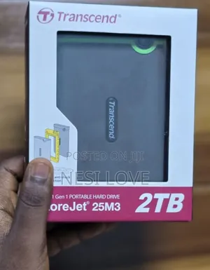 2tb Transcend External Hard Disk Storage
