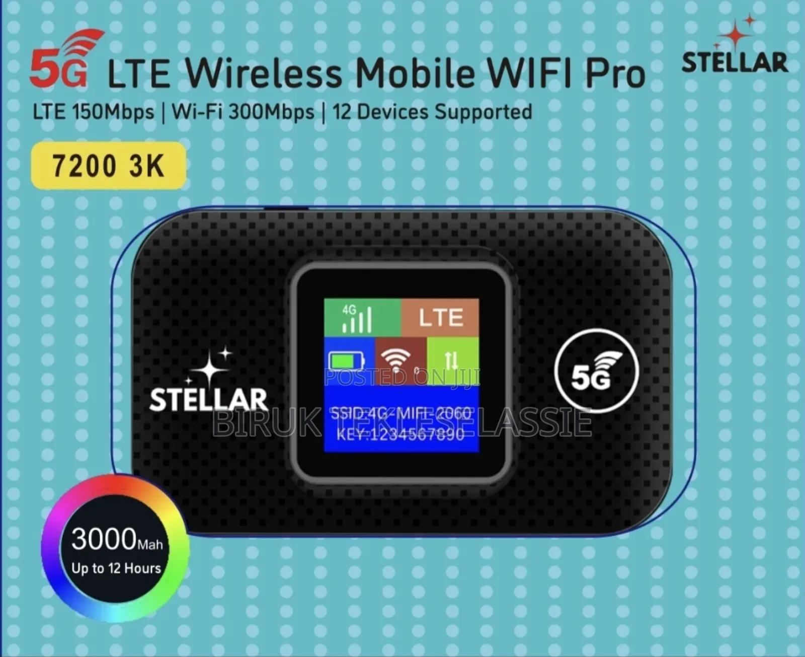 Stellar 4g 7200 | 4g Wifi Router