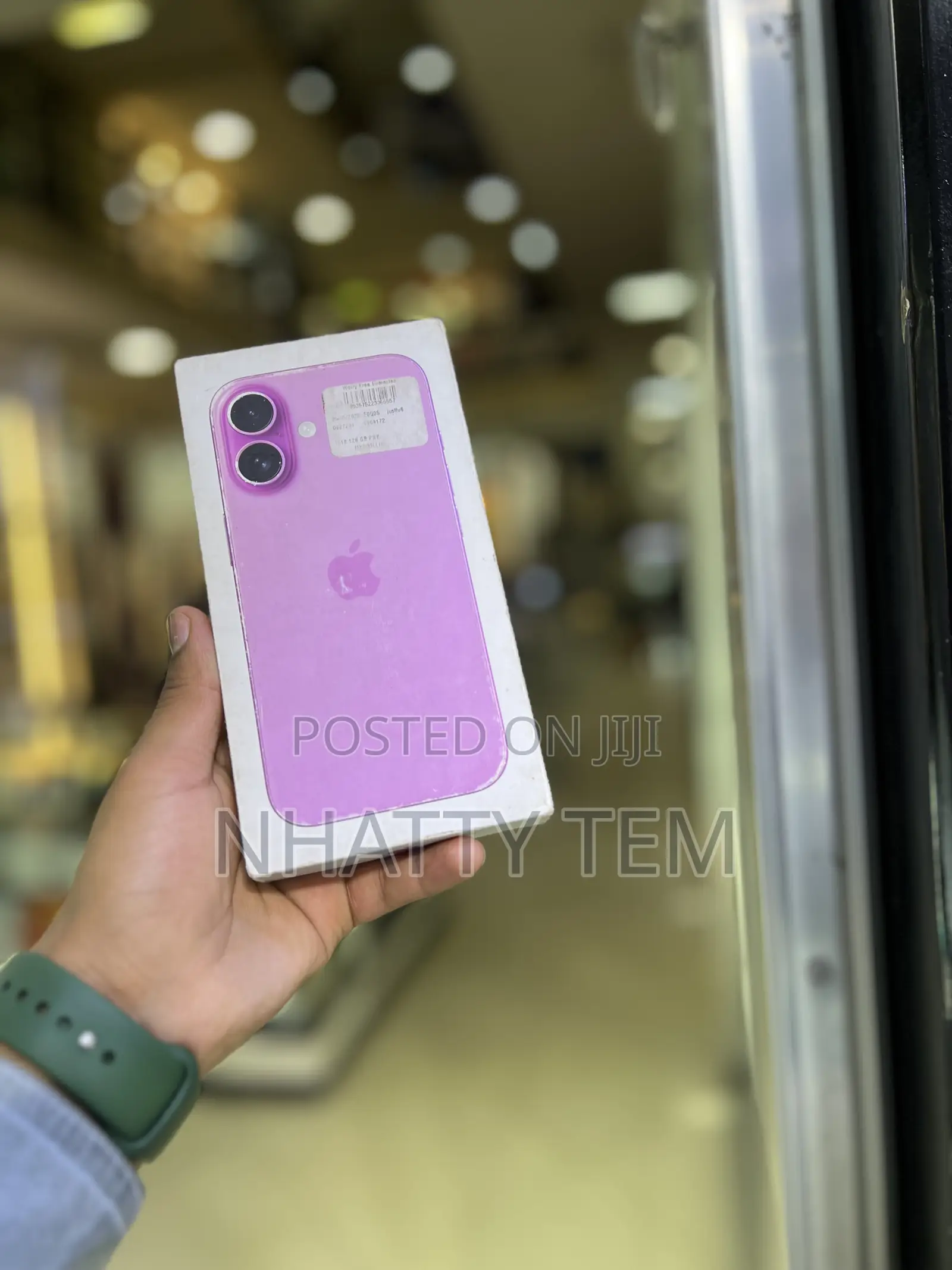 New Apple iPhone 16 128 GB Pink