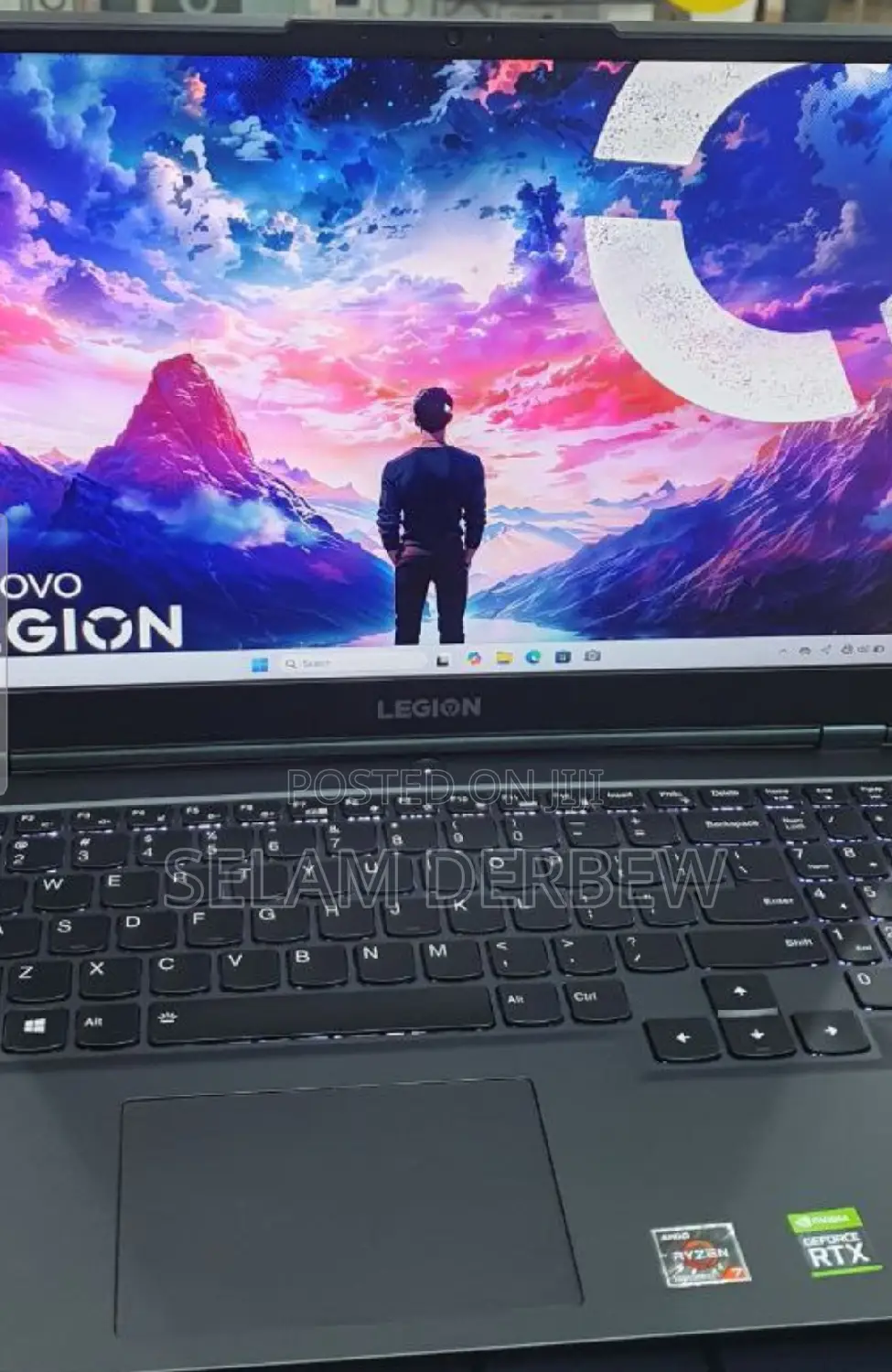 New Laptop Lenovo Legion 5 16GB AMD Ryzen 7 SSD 512GB