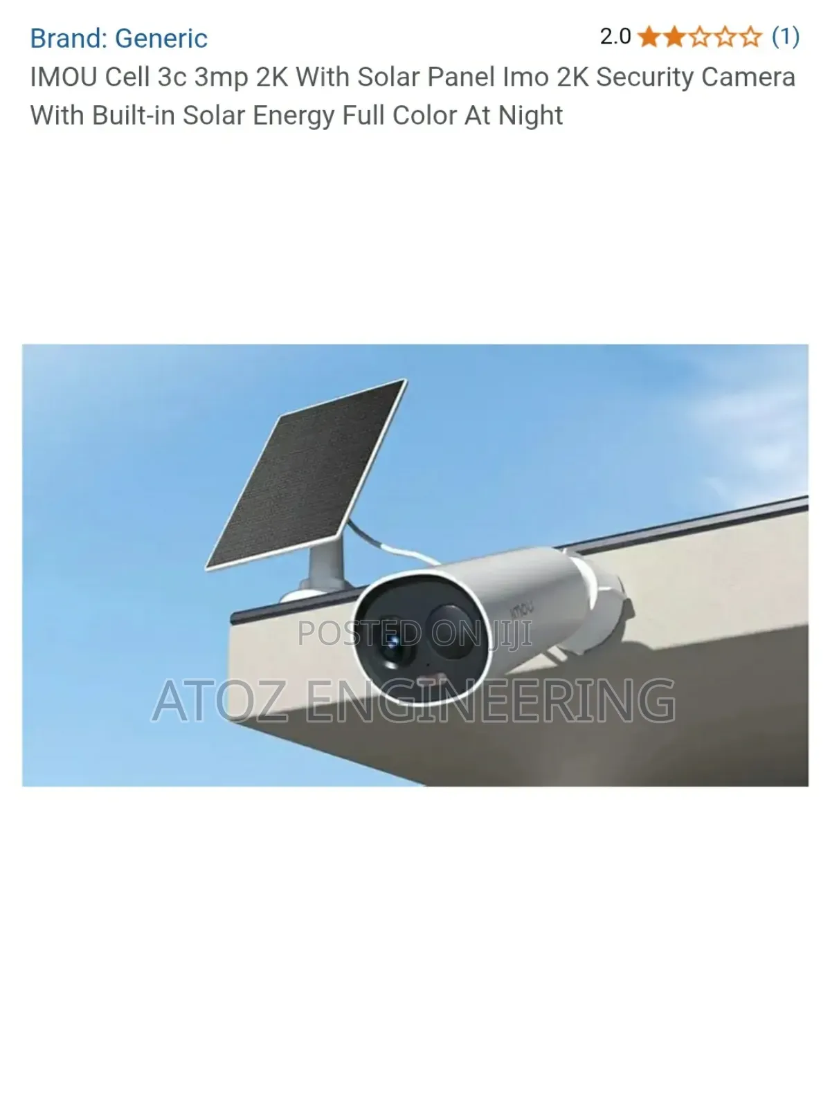 CCTV Camera/Smart Wifi Camera
