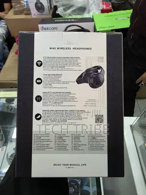 Hoco W40 Wireless Headphones - Mighty Sound, All-Day Comfort!