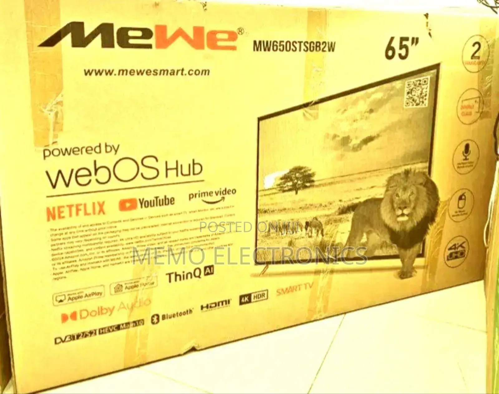 Mewe 65" New