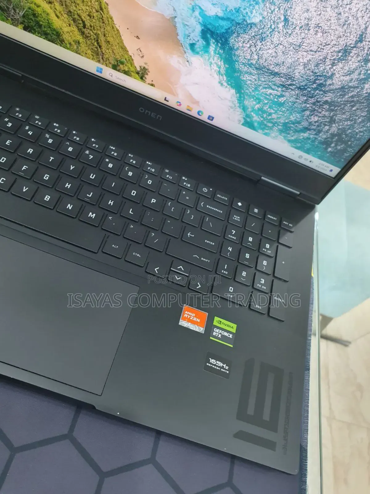 New Laptop HP Omen 16 16GB AMD Ryzen 7 SSD 1T