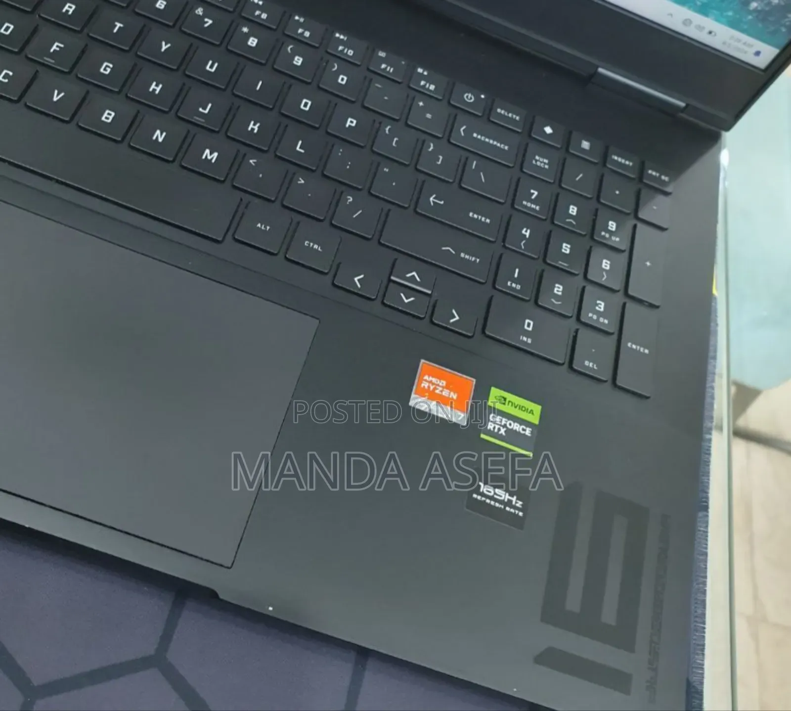 New Laptop HP Omen 16 16GB AMD Ryzen 7 SSD 1T