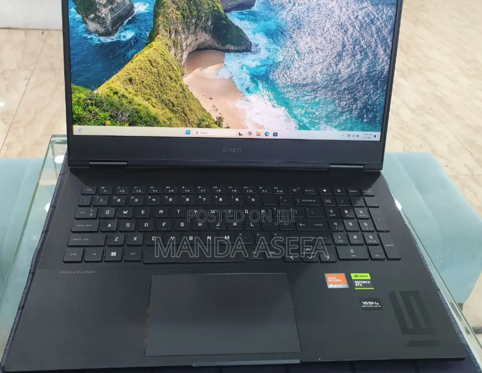 New Laptop HP Omen 16 16GB AMD Ryzen 7 SSD 1T