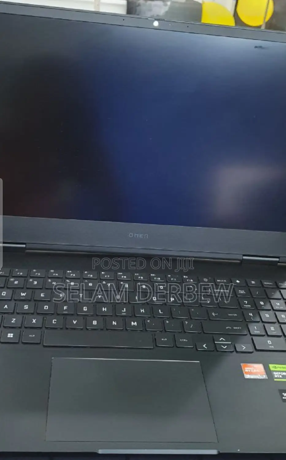 New Laptop HP Omen 16 16GB AMD Ryzen 7 SSD 1T