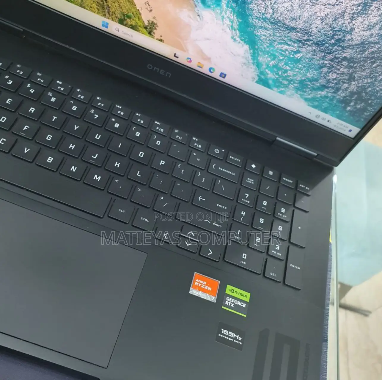 New Laptop HP Omen 16 16GB AMD Ryzen 7 SSD 1T