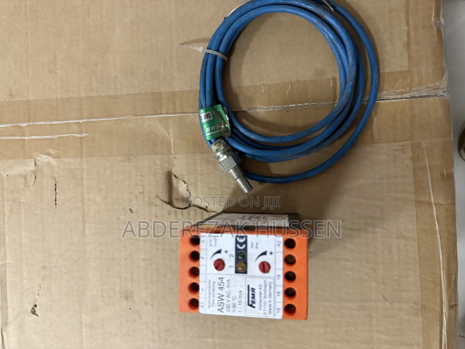 Electronic Liquid and Air Flow Switch Asw454