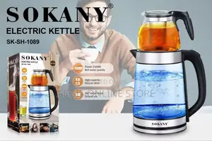 Sokany Tea Maker Electric Kettle + Tea Pot