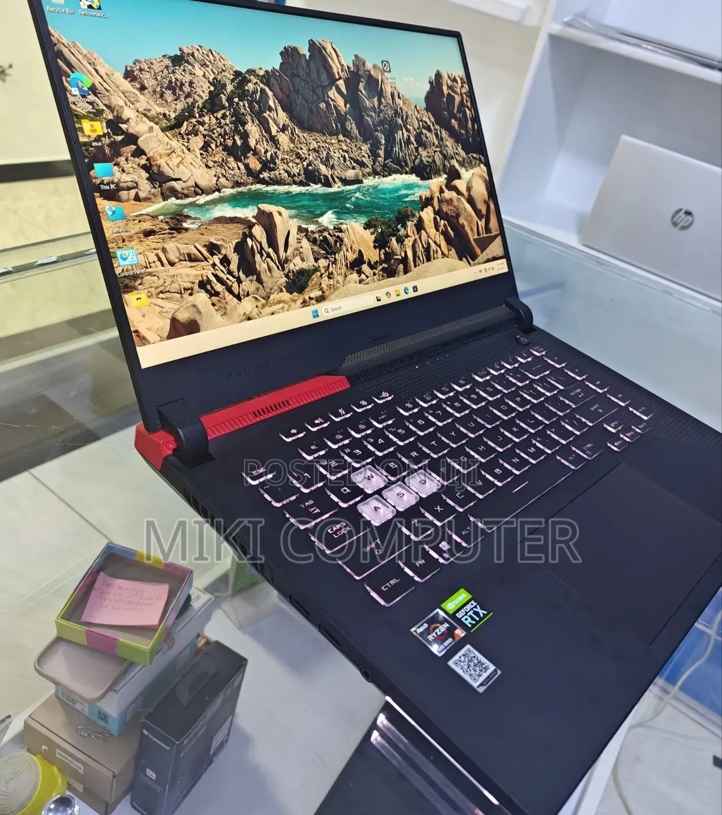 New Laptop Asus ROG Strix G15 16GB AMD Ryzen 9 SSD 1T