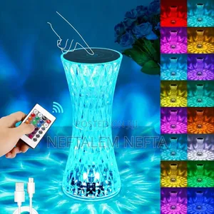 Photo - Rose Diamond Lamp Table