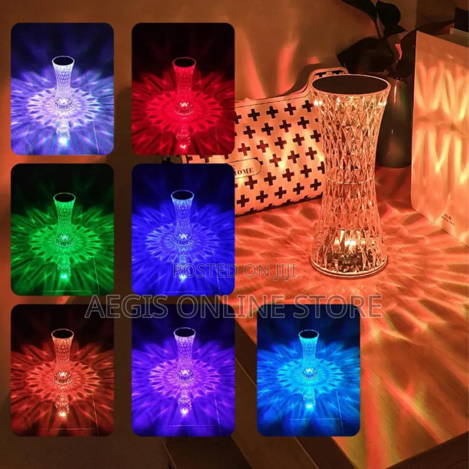 Rose Diamond Table Lamp