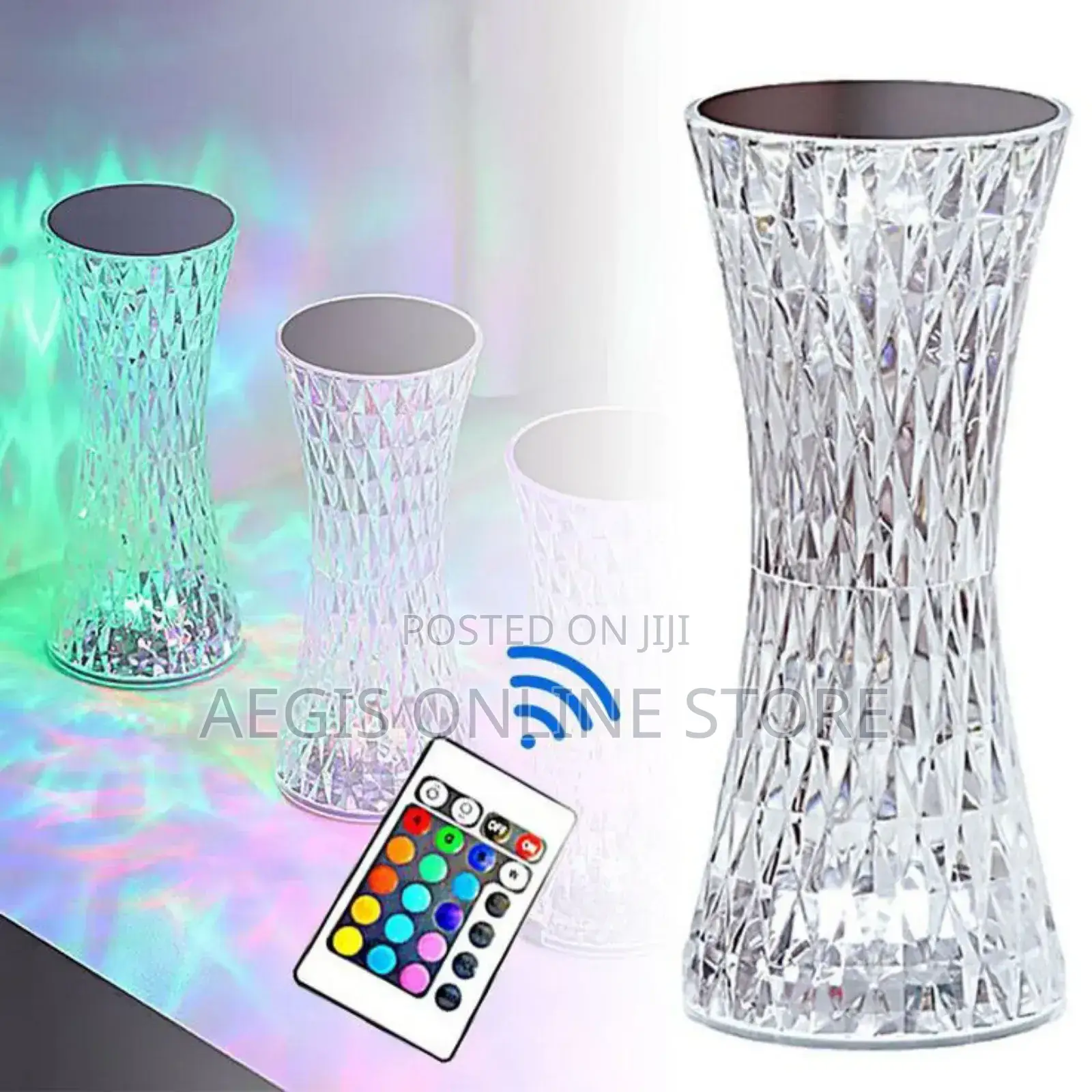 Rose Diamond Table Lamp