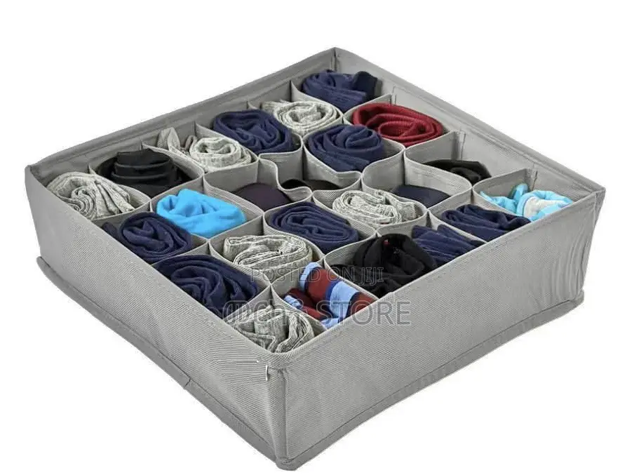 Foldable Organizers for Socks, Underwear