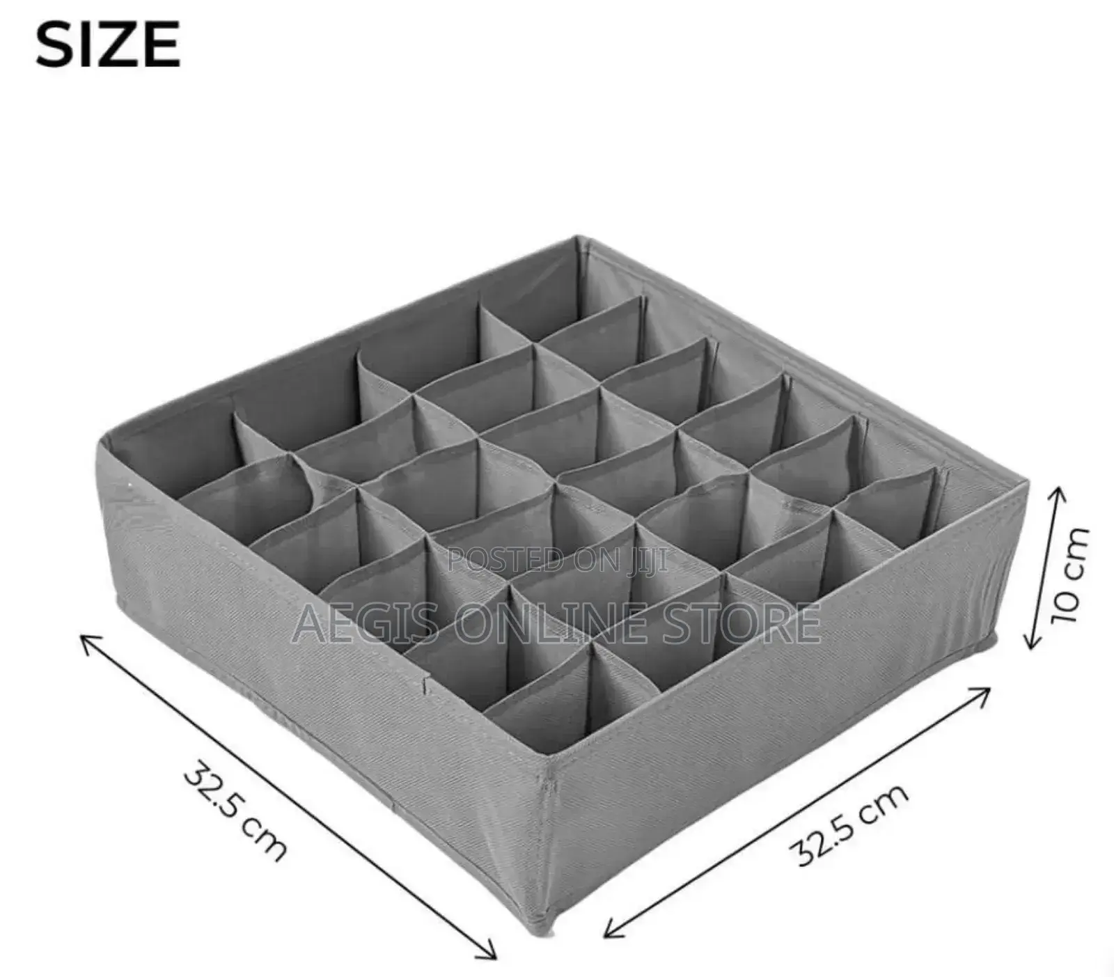 Foldable Organizers for Socks, Underwear, Ties