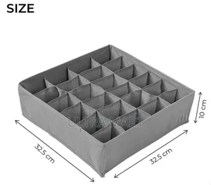 Foldable Organizers for Socks, Underwear, Ties