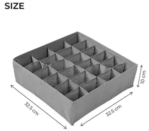 Foldable Organizers for Socks, Underwear, Ties