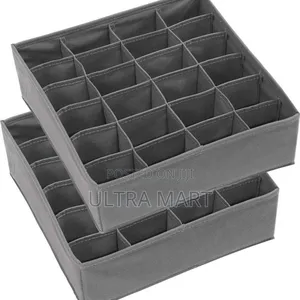 Foldable Organizers for Socks, Underwear, Ties