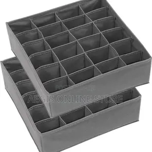 Foldable Organizers for Socks, Underwear, Ties