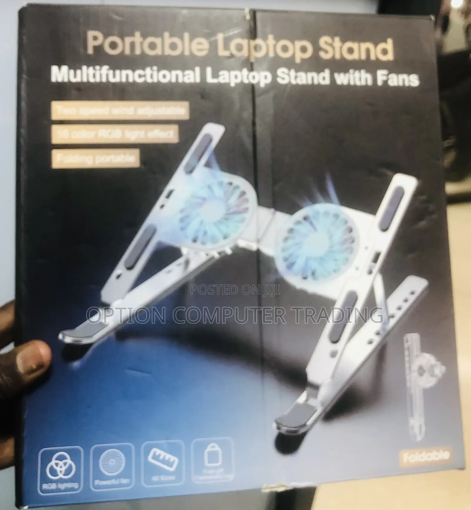 Portabl Laptop Fan and Stand