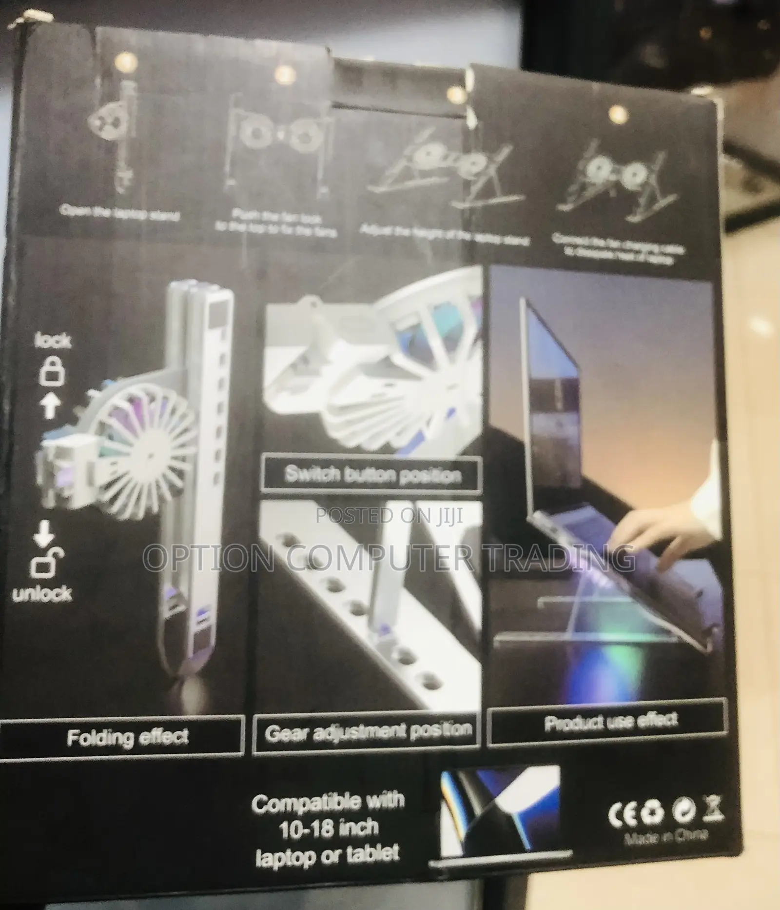 Portabl Laptop Fan and Stand