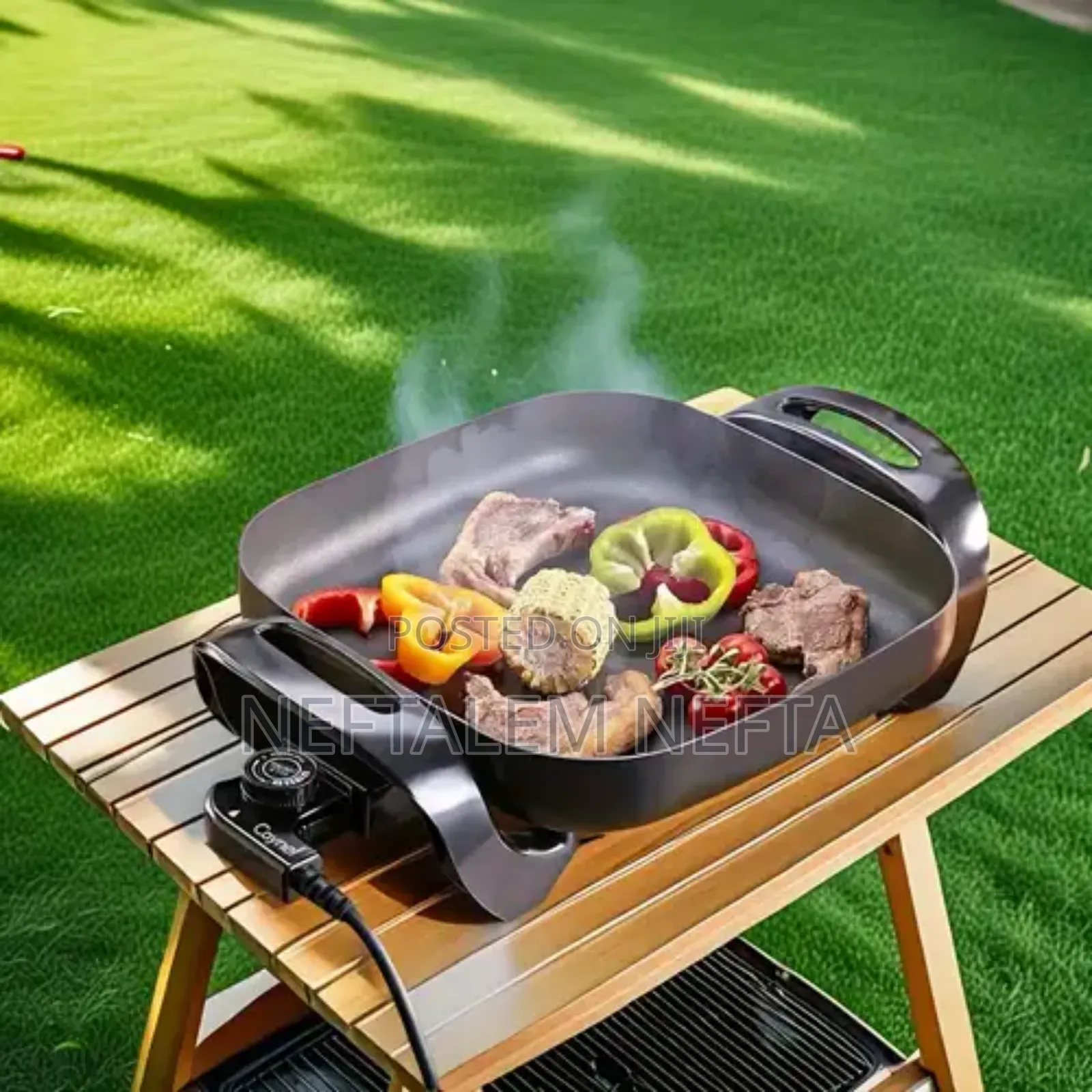 Zoe Kitchen አዲስ የኤሌትሪክ መጥበሻ ዐ