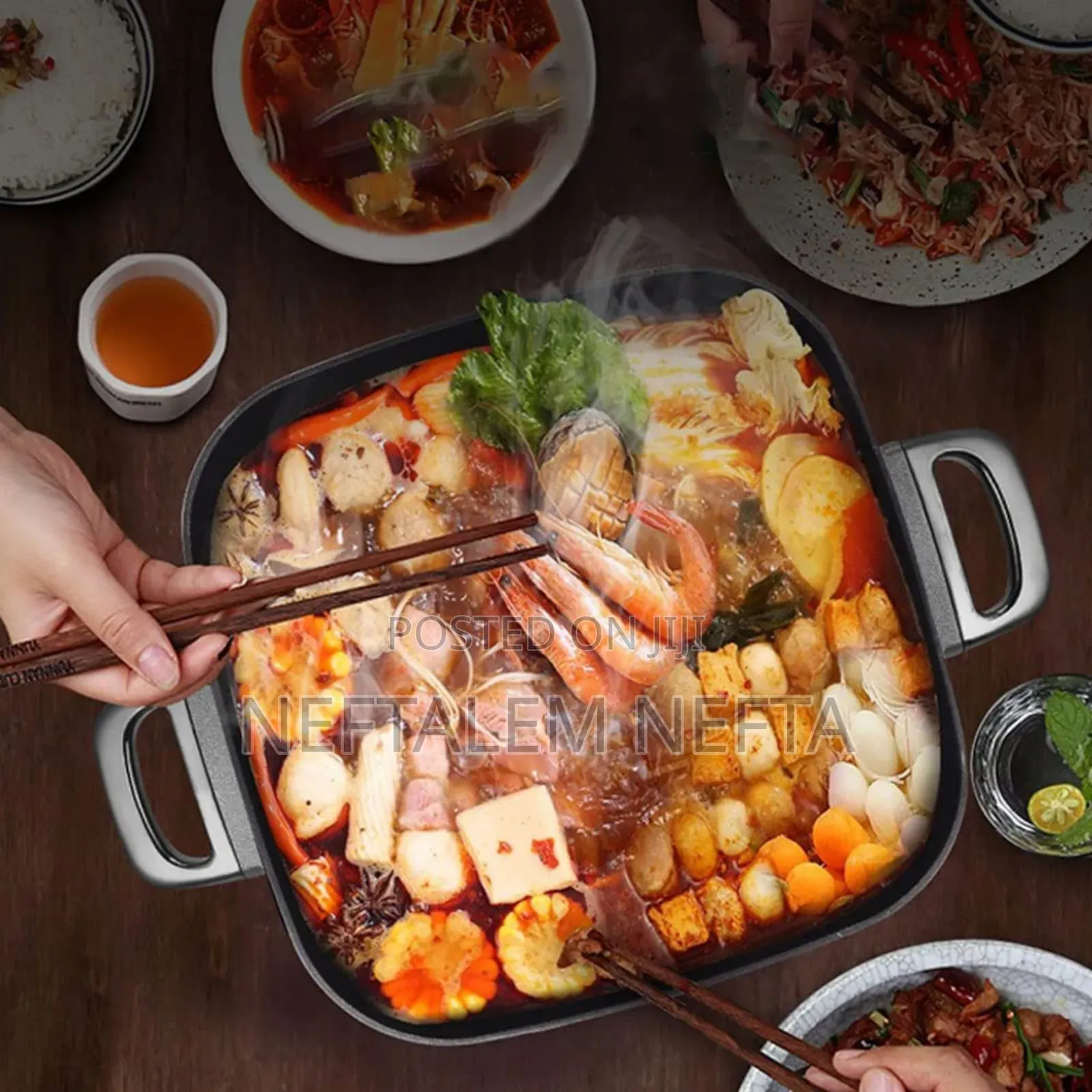 Zoe Kitchen አዲስ የኤሌትሪክ መጥበሻ ዐ