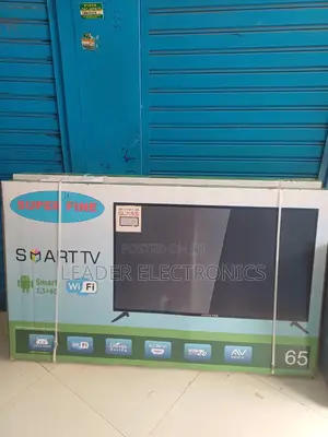 Photo - Super Fine Tv 65" Smart Android Tv Frameless Design New 2025