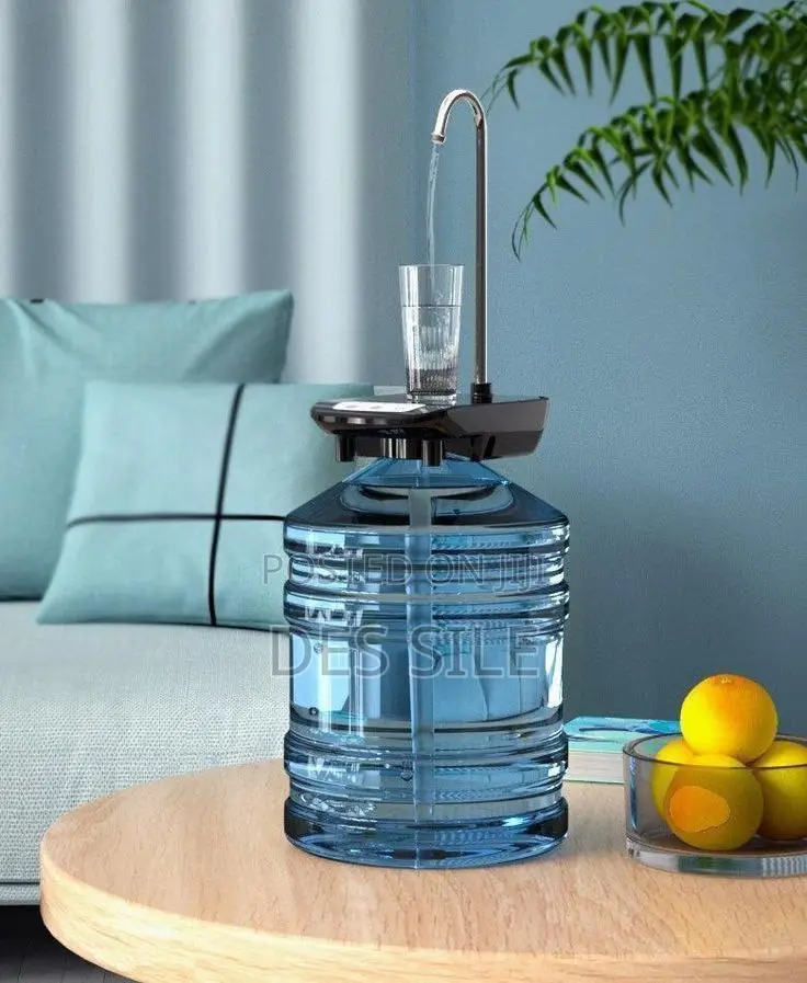Portable Wireless Electrical Water Dispenser/ተንቀሳቃሽ የጃር ውሀ ማውጫ