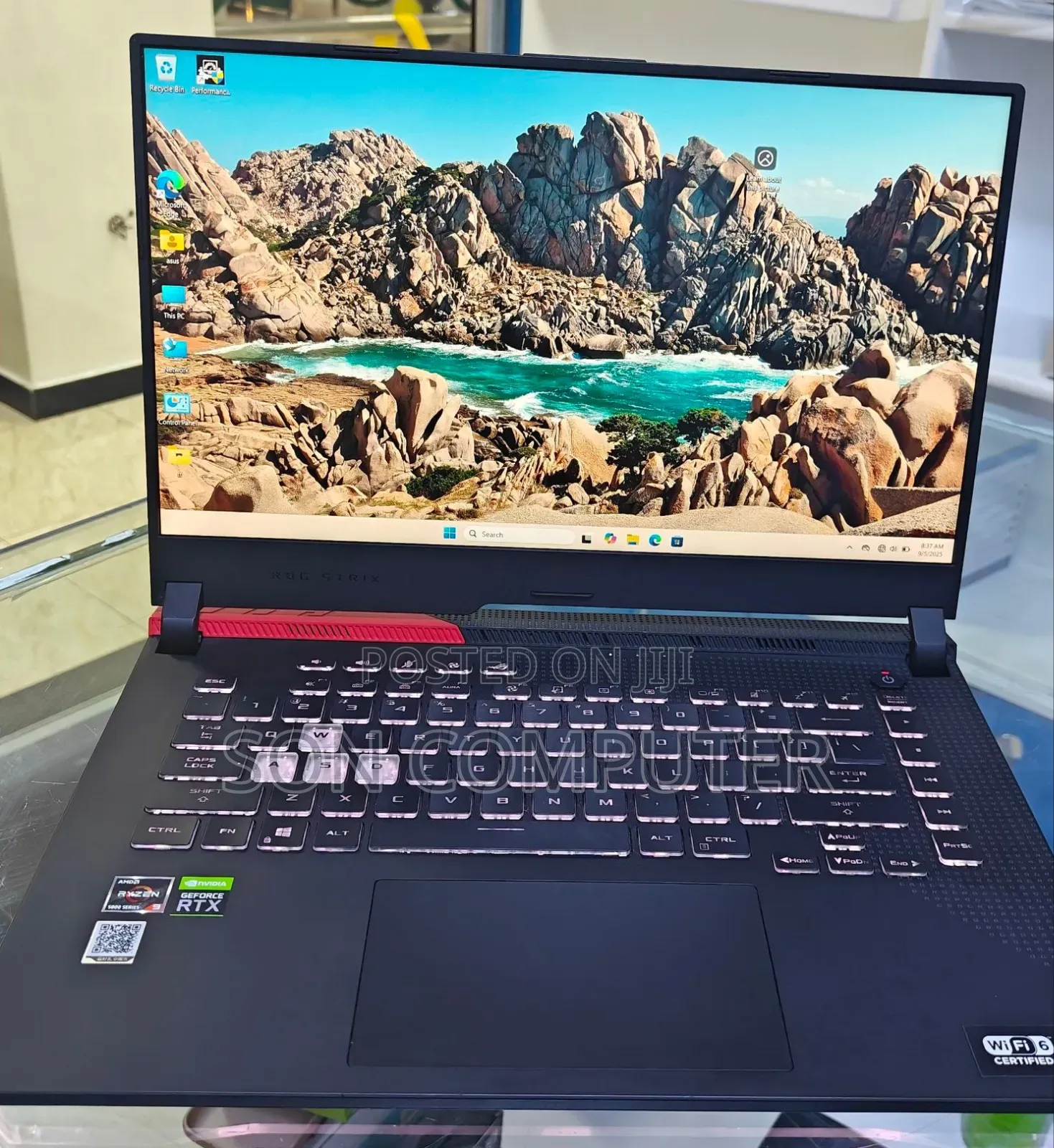 New Laptop Asus ROG Strix G15 16GB AMD Ryzen 9 SSD 1T