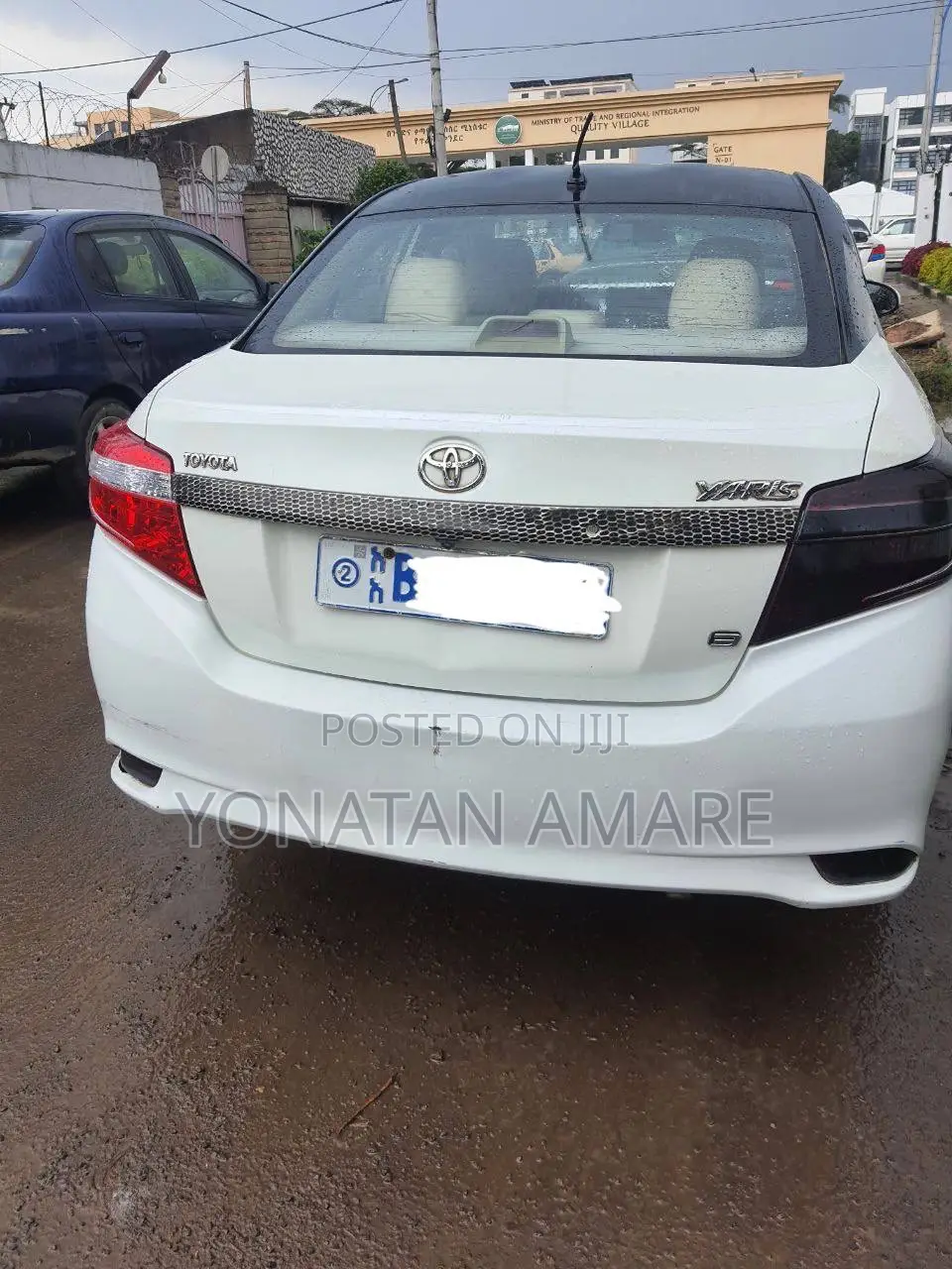 Toyota Yaris 2016 White