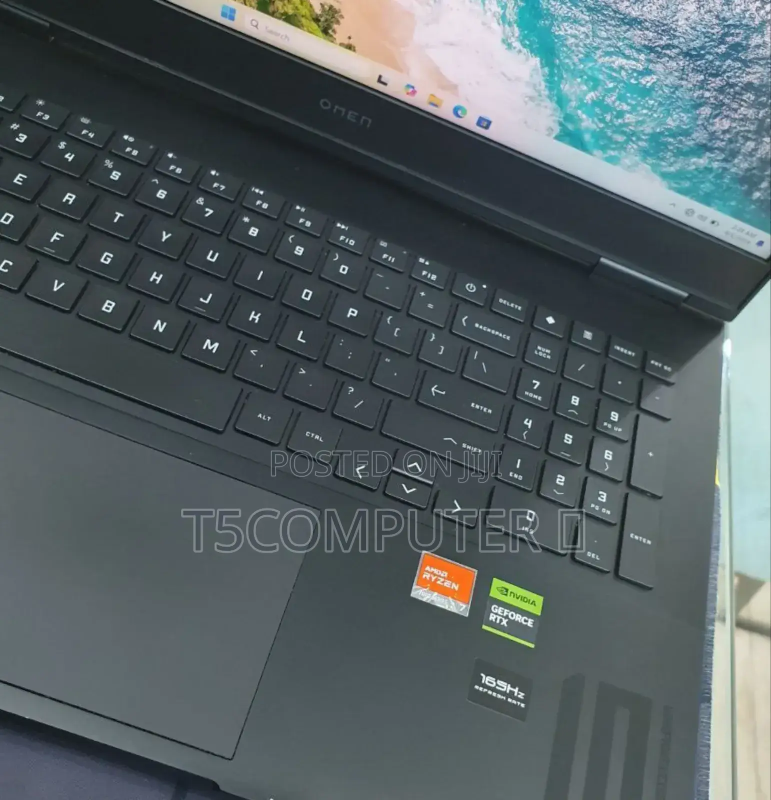 New Laptop HP Omen 16 16GB AMD Ryzen 7 SSD 1T