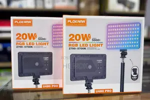 20w RGB Led Portable Photography Fill Light Polokama U480 Pro