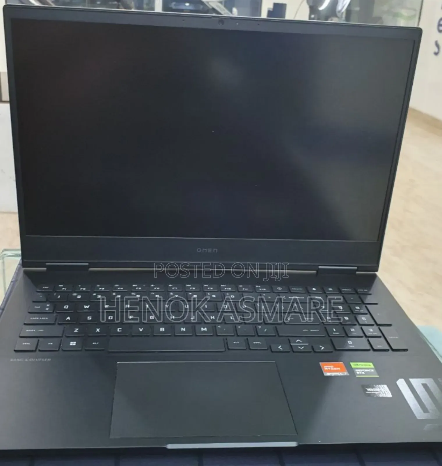 New Laptop HP Omen 16 16GB AMD Ryzen 7 SSD 1T