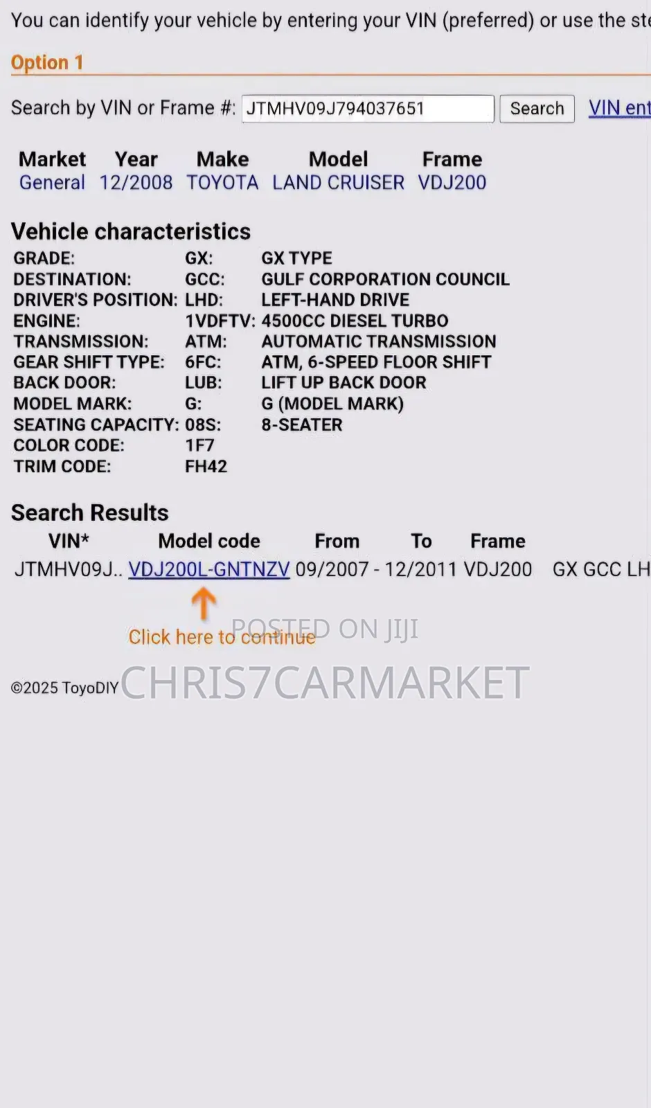 Toyota Land Cruiser 4.5 V8 VXR 2009 Silver