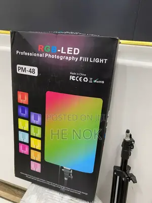 Pm-48 19 Inch RGB Led Video Soft Light Panel, 40w for Studio