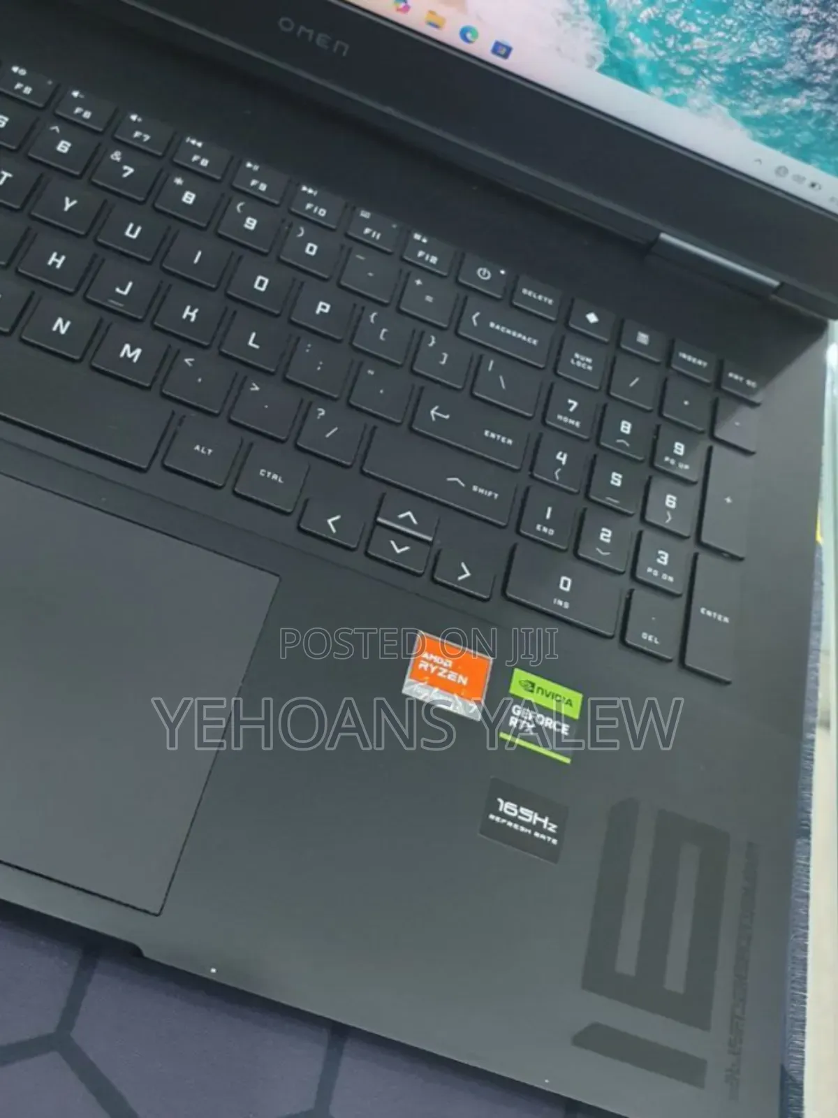 New Laptop HP Omen 16 16GB AMD Ryzen 7 SSD 1T