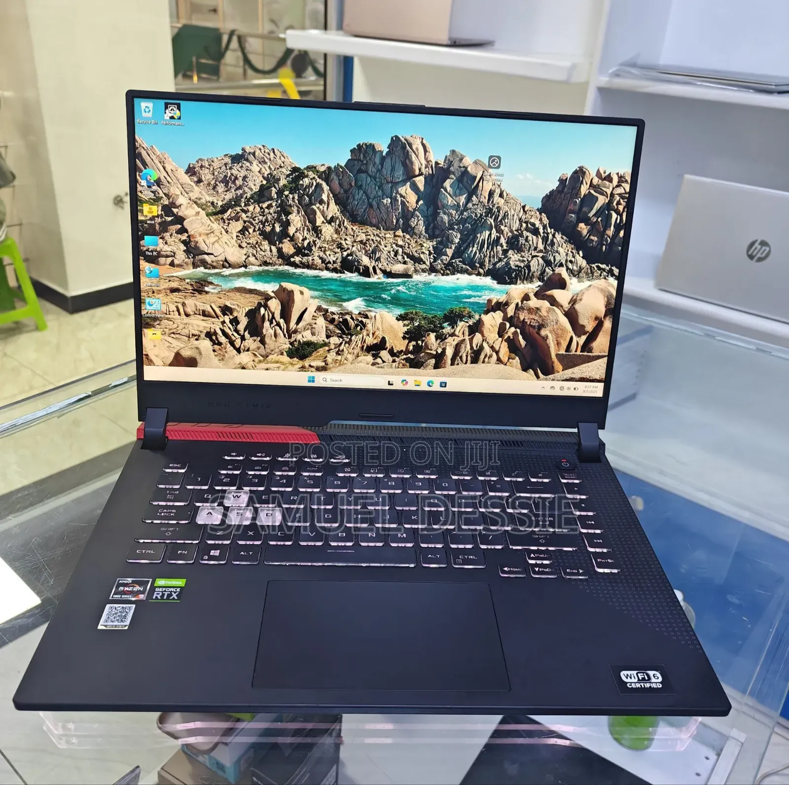 New Laptop Asus ROG Zephyrus G15 16GB AMD Ryzen 9 SSD 1T